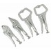 4pc Mini Locking Plier Set